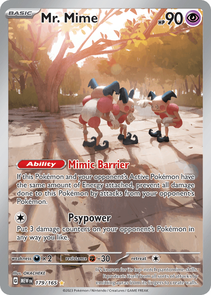Mr. Mime — 151